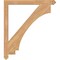 Ekena Millwork Imperial Arts & Crafts Smooth Bracket, Western Red Cedar, 3 1/2"W x 42"D x 48"H BKT04X42X48IMP03SWR - alternate 2
